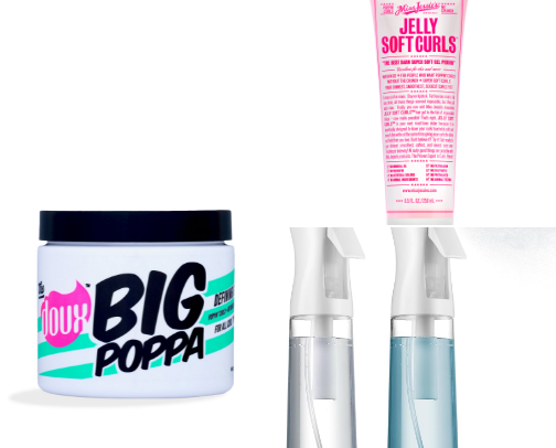 My Curly Hair Must Haves 🫶🏽 cover photo collage