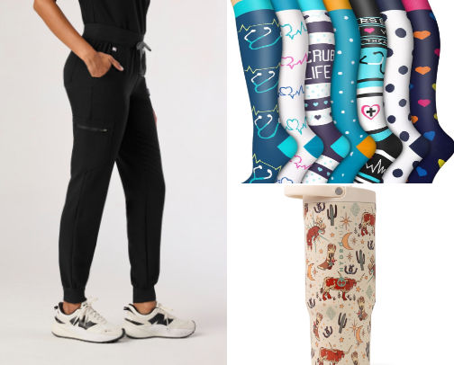 My Must-Haves for Surviving Nurse Life cover photo collage