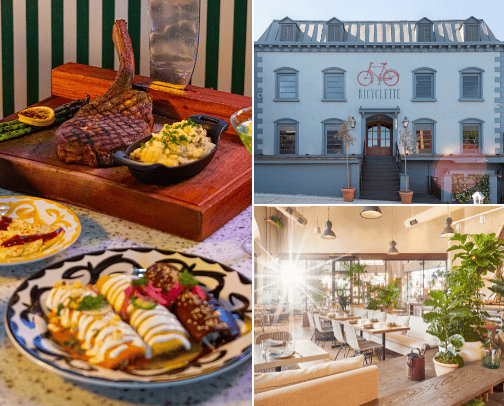 LA Restaurants cover photo collage
