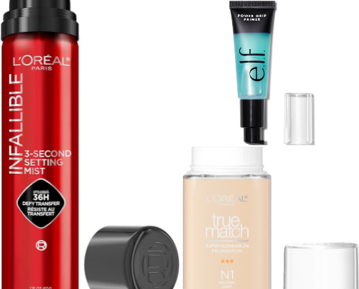 Affordable Oily Skin Essentials (Drugstore Picks) cover photo collage