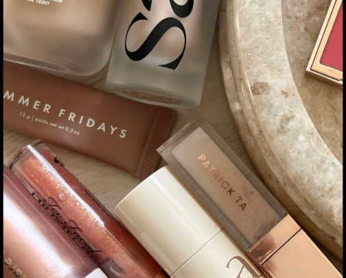 My everyday essential makeup products 💋 cover photo collage