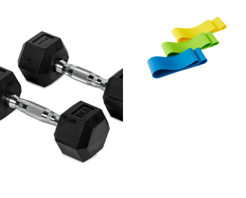 Workout from home cover photo collage