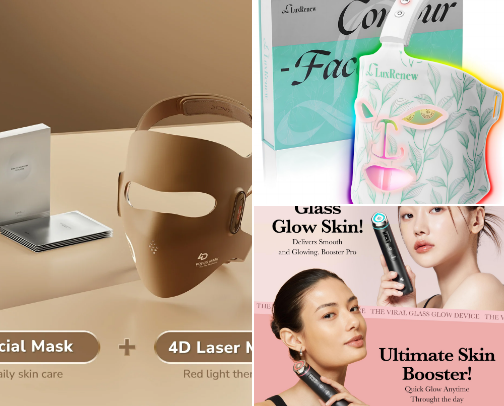 Top At-Home Devices for Glowing Mature Skin ✨ cover photo collage