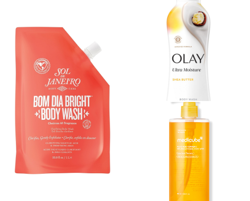 Body care products that are actually worth the hype! ✨💞 cover photo collage