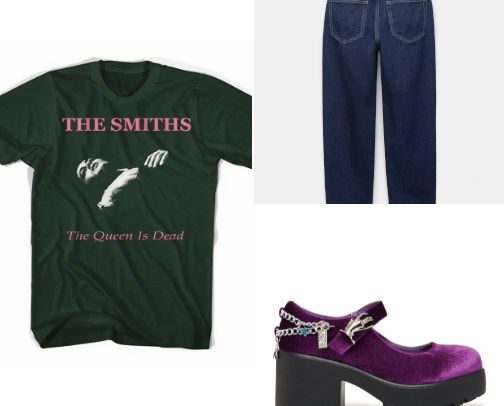 clothes i loved as a growing alternative kid 🖤 cover photo collage