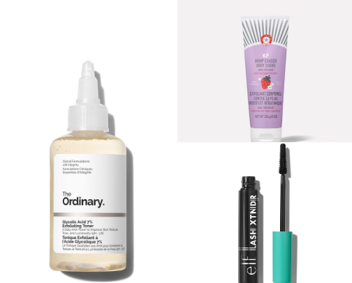 My favorite beauty recs cover photo collage