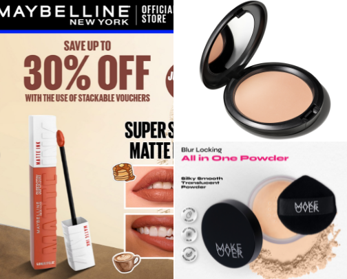 My make up product cover photo collage