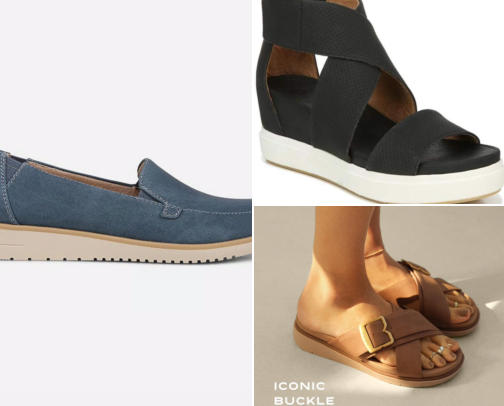 Shoes That Won't Rub Your Heels Raw (under $150 😉) cover photo collage