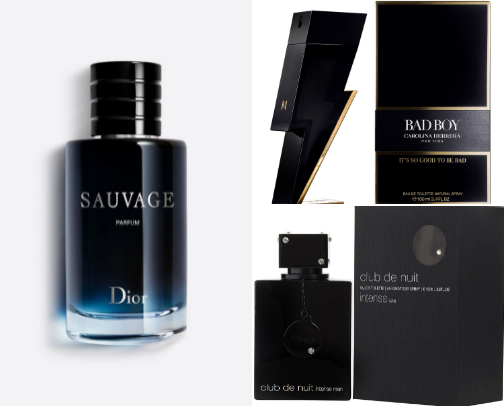 My Rec Perfumes for Men cover photo collage