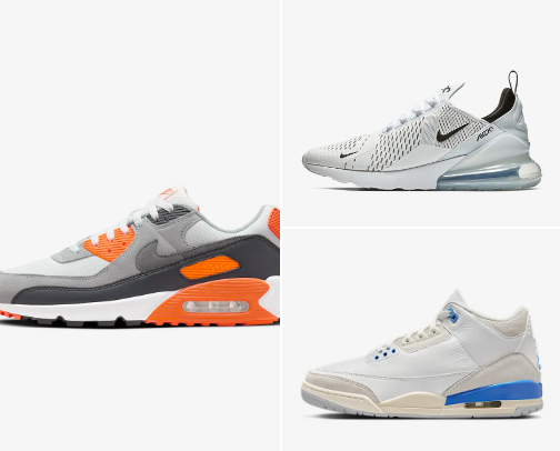 Sneakers. Run! Go! Run! cover photo collage