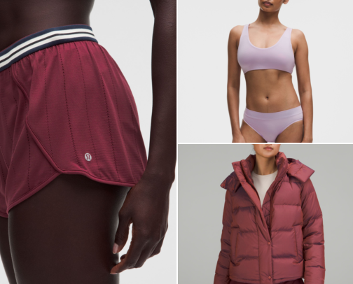 lululemon Favorites cover photo collage