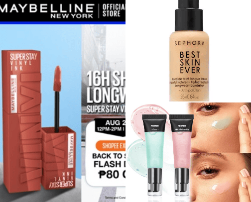 Make Up cover photo collage