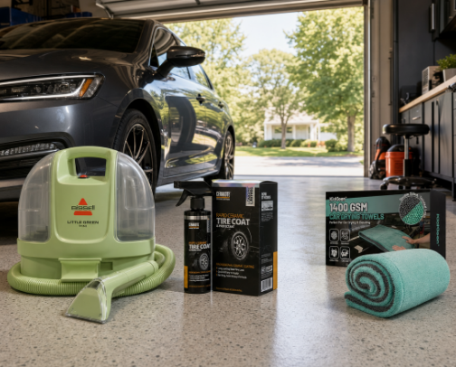 Make Your Car Look Like It Just Rolled Off the Showroom Floor on Amazon cover photo collage