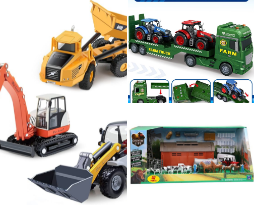 Toddler Farm Boy Christmas List🎄 cover photo collage