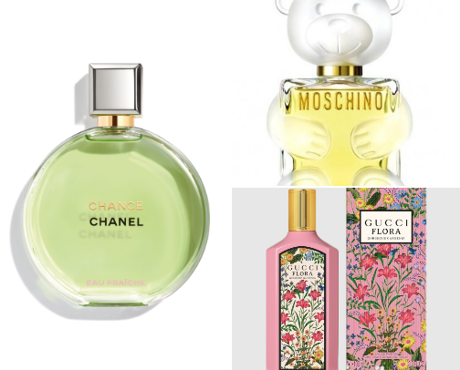 Light & Lovely Perfumes cover photo collage