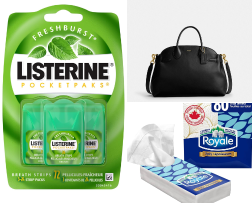 What's in my purse? cover photo collage
