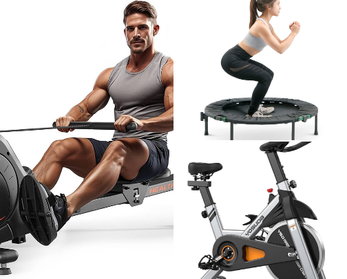 home gym equipment tailored to fit all fitness levels and goals cover photo collage