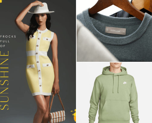 Clothes and other stuff cover photo collage