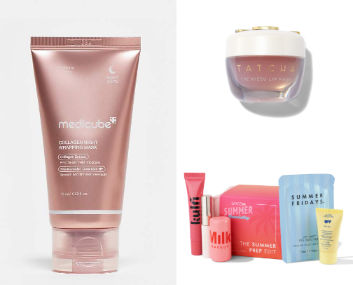 My skin care faves 💦🩵 cover photo collage