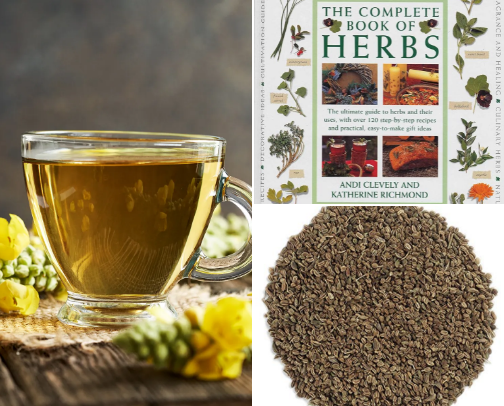 Holistic herbs cover photo collage