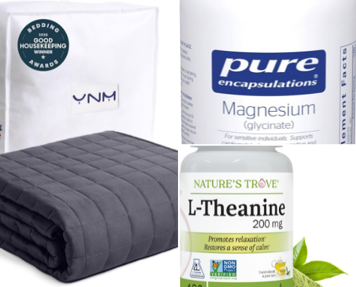 Chiro-Approved Tools for Stress, Sleep & Nervous System Regulation cover photo collage