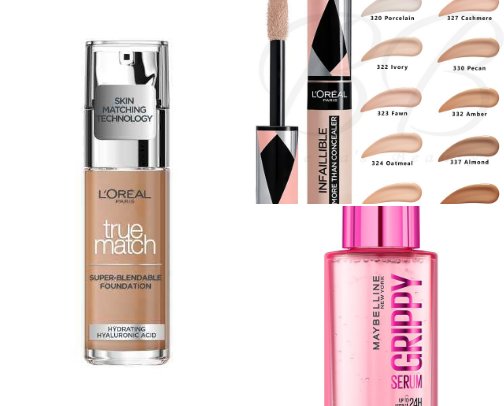 My favorite beauty recs cover photo collage