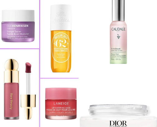 SKIN CARE AND MAKE -UP FOR MATURE SKIN cover photo collage
