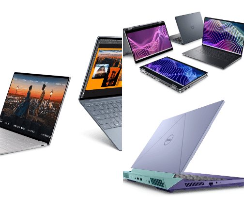 Dell cover photo collage