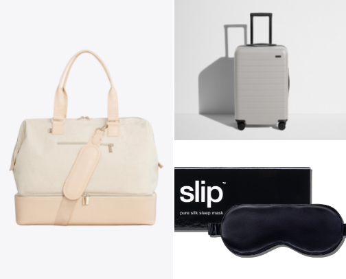 Jet, Set, Glow, Repeat: Travel Must-Haves That Actually Deliver cover photo collage