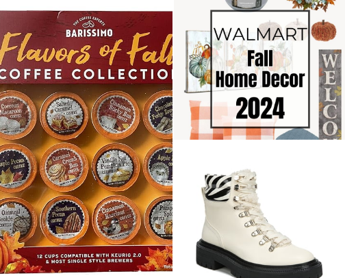 Early fall lovers cover photo collage
