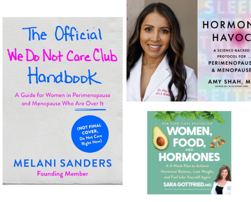 Must-read Books on Menopause cover photo collage