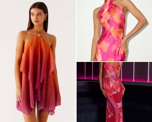 Vacation Fashion Shopping List cover photo collage