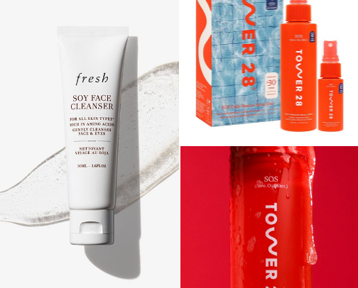 Lazy Mum Skincare Routine for Your 30s: 5 Simple Steps + Daily SPF cover photo collage