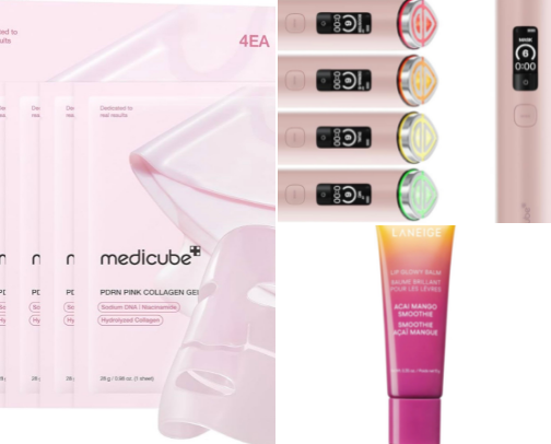 Skincare that i always repurchase again and again😍 cover photo collage