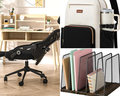 Aesthetic Office Essentials for Study & Work cover photo collage