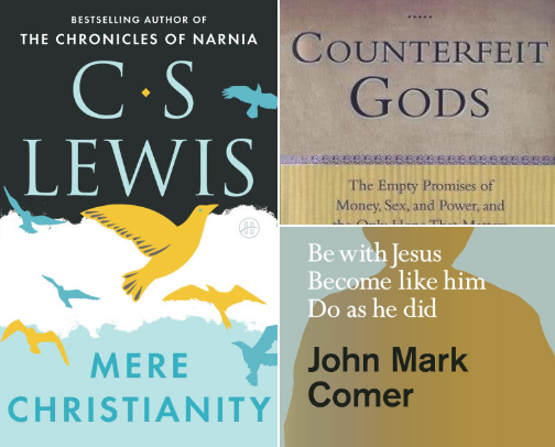 The Essential Christian Reading List: Books That Changed How I See God 📚 cover photo collage