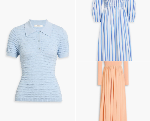 Soft Summer Palette- Clothes cover photo collage