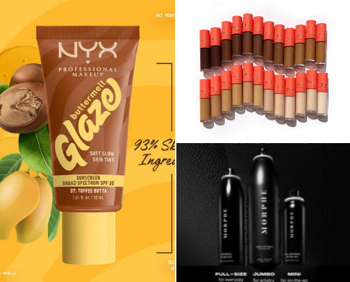 My favorite beauty recs cover photo collage