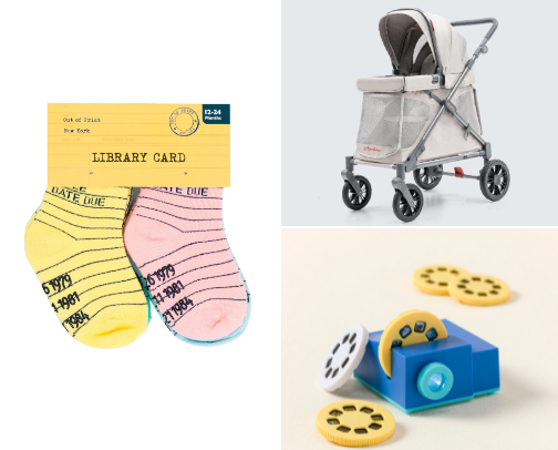 Unexpected Toddler Gifts cover photo collage