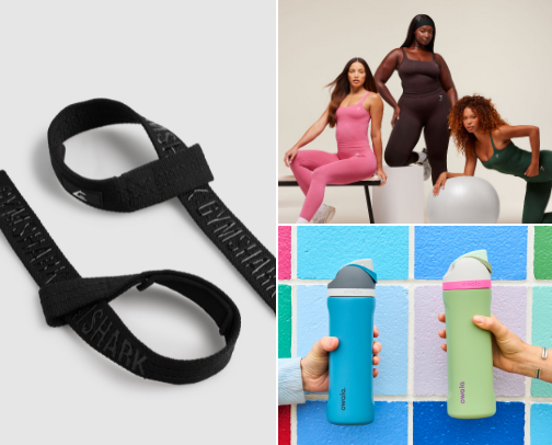 gym girl essentials cover photo collage