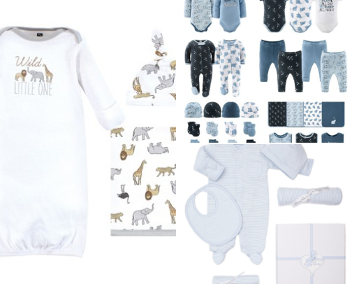 Newborn Coming Home Outfits & Hospital Sets for Every Budget cover photo collage