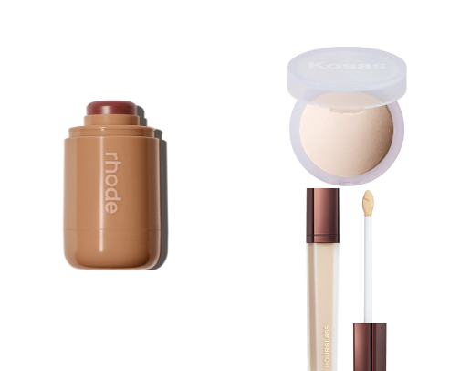 Fall makeup list cover photo collage