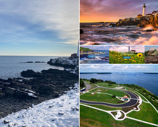 🦞 Portland, Maine's Old Port, Munjoy Hill, West End & Cape Elizabeth: Lobster Rolls, Duck Fat Fries & Casco Bay Classics cover photo collage