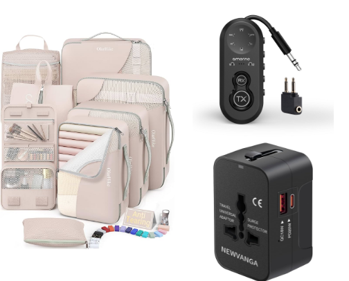 Aesthetic Travel Essentials & Packing Hacks cover photo collage