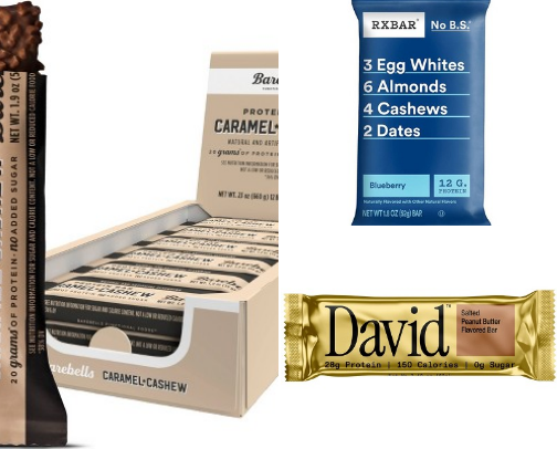 Healthy Protein Snacks for On-The-Go cover photo collage