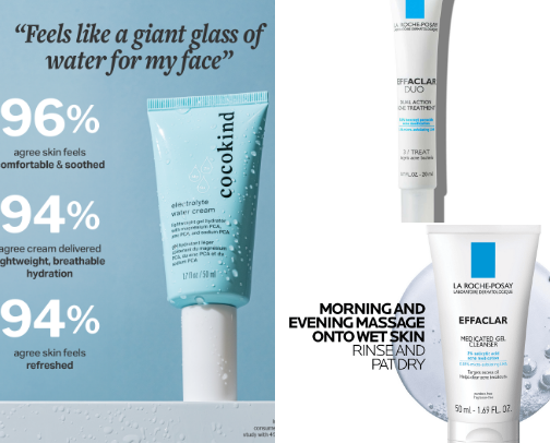 skin care must haves (acne friendly!!) cover photo collage