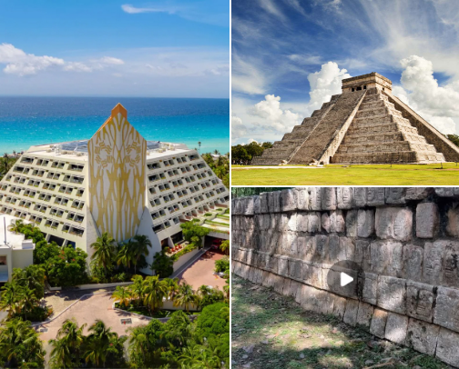 Christmas in Cancun | Family-Friendly Beach Getaway cover photo collage