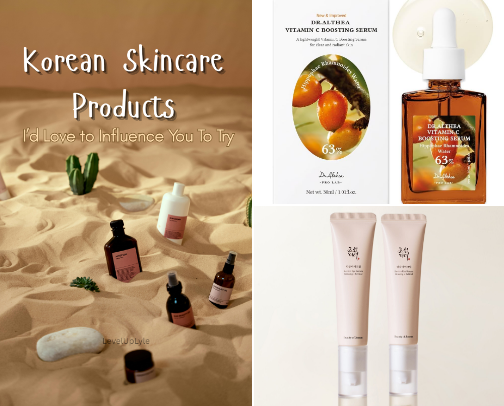Korean Skincare Products I’d Love to Influence You To Try cover photo collage