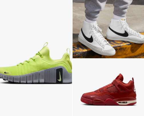 Nike 2025 cover photo collage