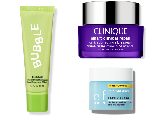 skin care cover photo collage